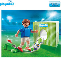 Cargar imagen en el visor de la galería, Jugador de fútbol Francia 1 Playmobil Sports Action (70480) futbolista-

