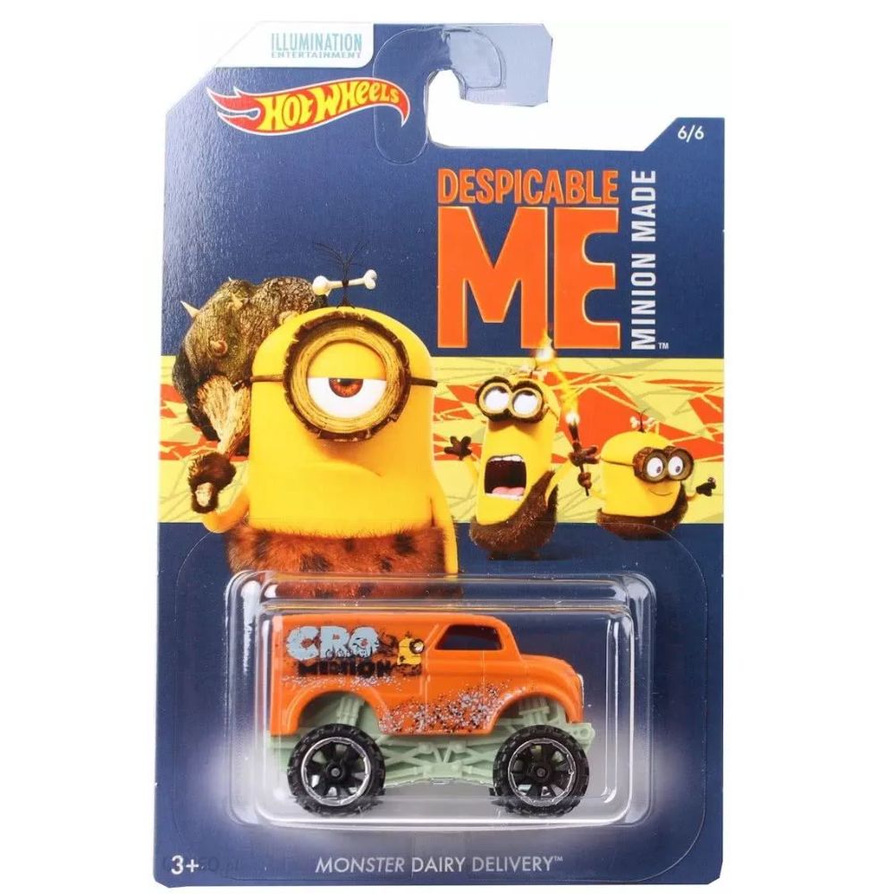 Monster Dairy Delivery Minions Hot Wheels