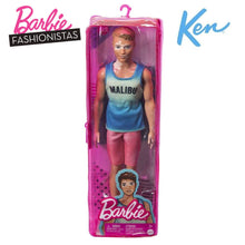 Cargar imagen en el visor de la galería, Barbie Ken Malibu Fashionista con vitíligo pelo castaño-(3)
