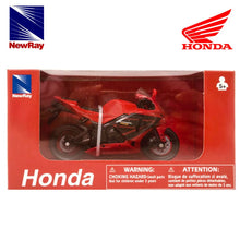 Cargar imagen en el visor de la galería, Honda CBR 600 RR roja moto a escala 1/18 New Ray-(1)
