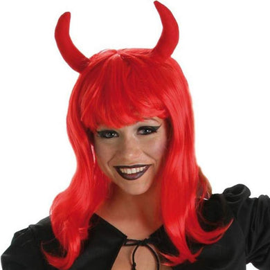 peluca diabla diablesa demonia satánica
