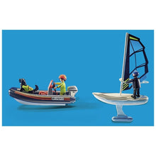 Cargar imagen en el visor de la galería, PLAYMOBIL rescate marítimo con bote (70141)
