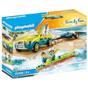 PLAYMOBIL Coche de Playa con Canoa (70436)