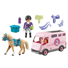 Cargar imagen en el visor de la galería, Playmobil transporte de caballo Country (71237)-
