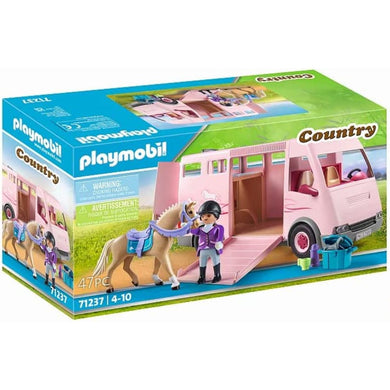 Playmobil transporte de caballo Country (71237)