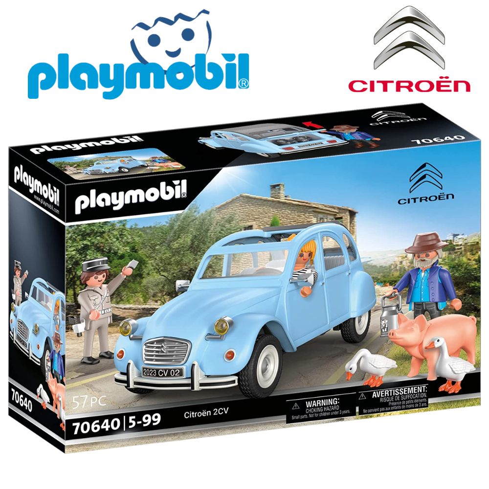 Playmobil Citroen 2cv azul (70640)