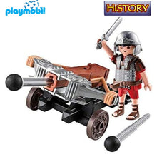 Cargar imagen en el visor de la galería, Playmobil legionario romano con ballesta (5392) History-
