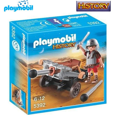 Playmobil legionario romano con ballesta (5392) History
