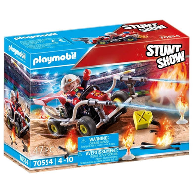 Playmobil 70554 Kart bombero de acrobacias antiincendios